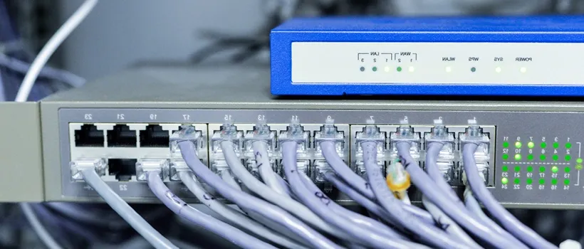 SNMP版本和漏洞-带电缆的网络交换机